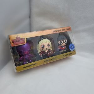 Monogram DC The Suicide Squad Figural Bag Clip Set